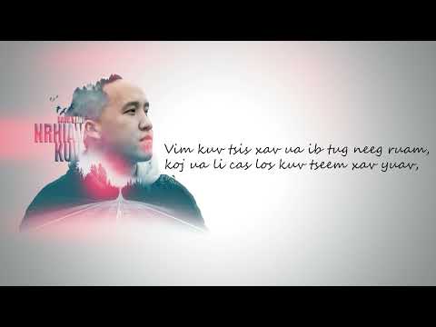 Nrhiav Kuv - David Yang (Official Lyrics Video)