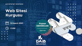 Web Sitesi Kurgusu 2 Kozan Demircan