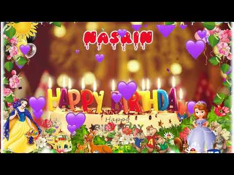 NASRIN  Birthday Song – Happy Birthday Nasrin