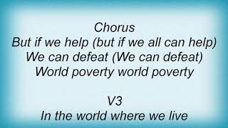 Hannah Montana - World Poverty Lyrics