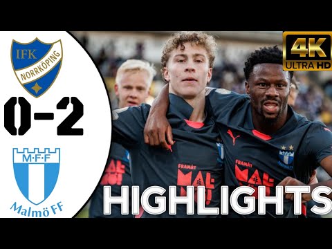 Höjdpunkter : IFK Norrköping - Malmö FF 0-2 Allsvenskan  | Norrköping Malmö 