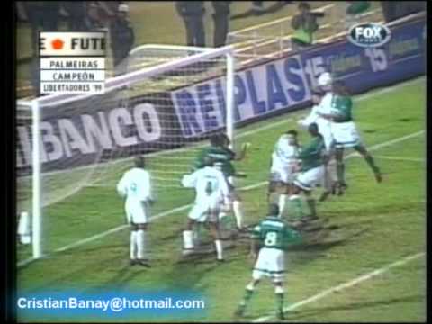 Palmeiras 1 Deportivo Cali 0  (4-3) Copa Libertadores 1999 Palmeiras Campeon
