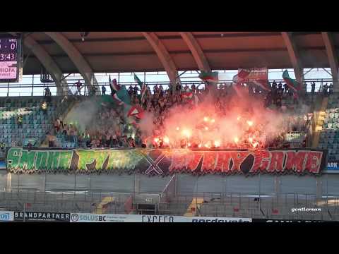 IFK GÖTEBORG vs WKS ŚLĄSK WROCŁAW - SMOKE PYRO EVERY GAME