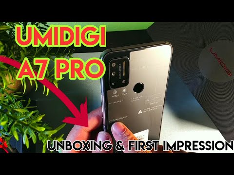 UMIDIGI A7 Pro UnBoxing & First Impression! Entry Level Budget Beast! Cosmic Black