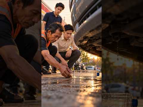 Tukang Parkir Ini Selalu Menaruh Botol Bekas di Bawah Mobil yang Datang #kisahinspiratif #shorts