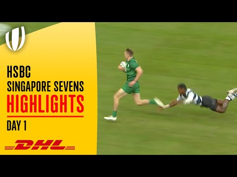 Singapore Sevens Day 1 Highlights