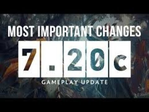 Dota 2 : 7.20c Patch Analysis