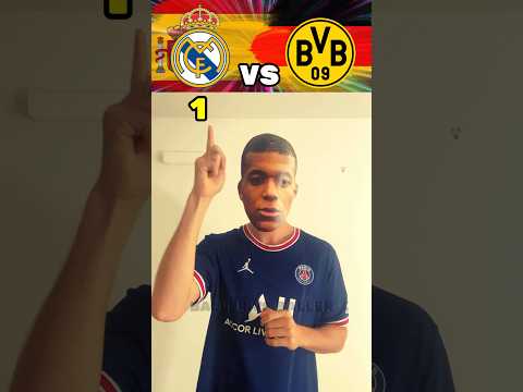 Real Madrid VS Dortmund Champions League Final