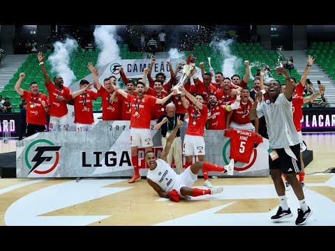 SPORTING X BENFICA  EM DIRETO FUTSAL FINAL PLAY-OFF LIGA PLACARD FUTSAL JOGO5 /2025