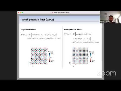 Claudio Castelnovo: Coexistence of localization and transport in many-body 2-d Aubry-André models