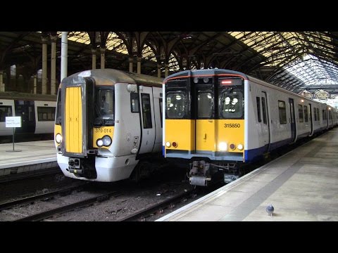 (HD) London Liverpool Street 21/03/2015