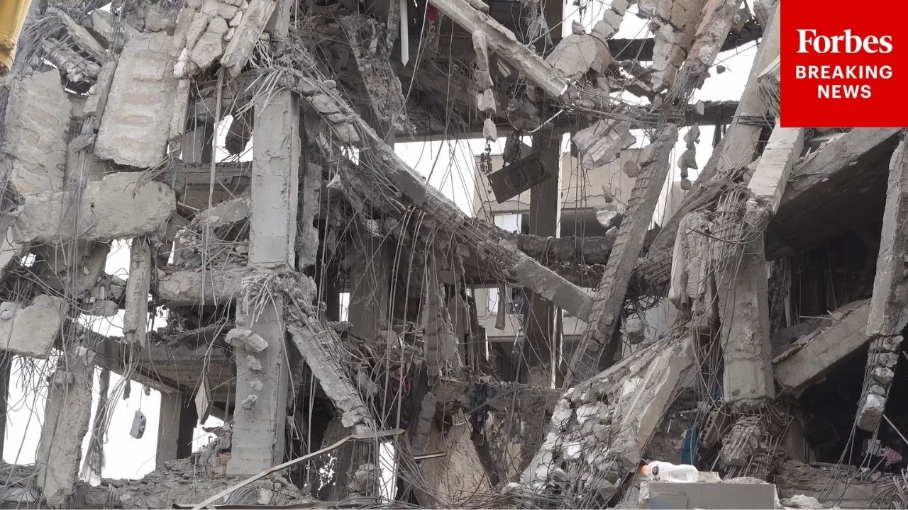 Video | Tehran's Resalat Square Heavily Damaged After Airstrikes Batter Iranian Capital City