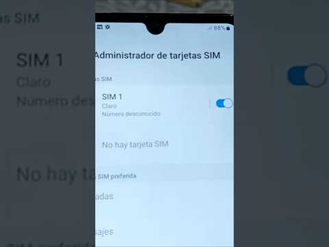 👆 No Registrada En La Red O No Reconoce La Tarjeta Sim /Solo Llamada De Emergencia /Insertar Simcard