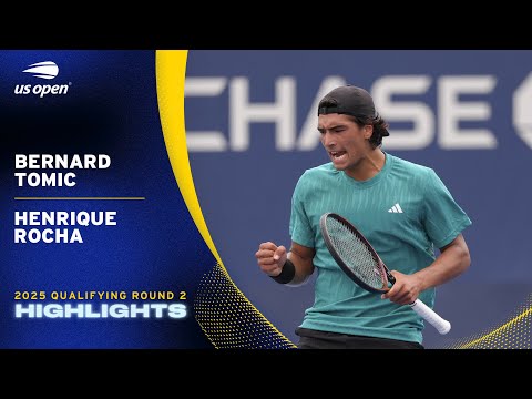 Bernard Tomic vs. Henrique Rocha Highlights | 2025 US Open Qualifying Round 2