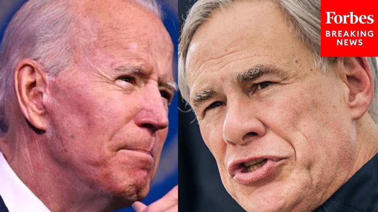 'Completely Illegal': Abbott Blasts Biden Over Border Policy