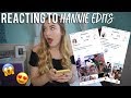 REACTING TO HANNIE EDITS | HannahLeigh J REACTING TO HANNIE EDITS | HannahLeigh J