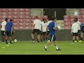 Feyenoord traint in stadion Hapoel Beer Sheva