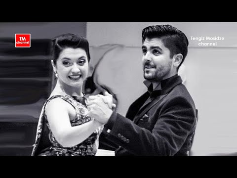  Fernando Sanchez  and  Ariadna Naveira  are  dancing  to  the  tango  "  Rebeldia  "  by  Miguel Caló  in  2015