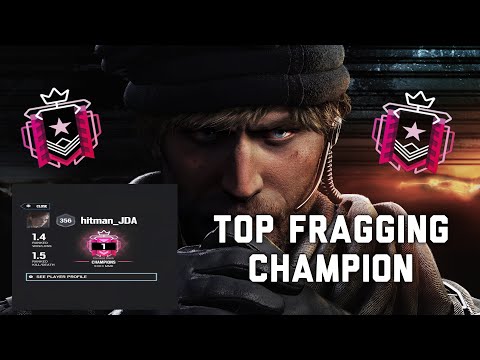TOP FRAGGING CHAMPION ON CONTROLLER - Rainbow Six Siege Console Rank