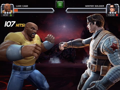 Luke Cage vs. Winter Soldier | Marvel Contest of Champions