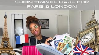 SHEIN Travel Haul what I Plan to Pack for Paris & London