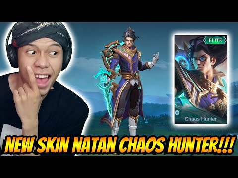 Review New Skin Elite Natan Chaos Hunter Yang Keren Parah !!! Mobile Legends
