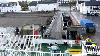 preview picture of video 'Leaving Ullapool on MV Isle of Lewis HD'