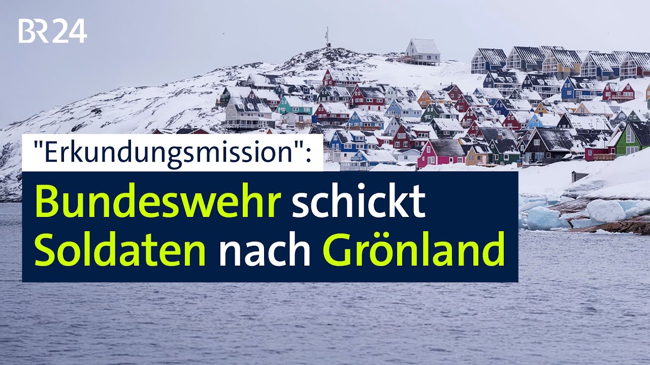 "Erkundungsmission": Bundeswehr schickt Soldaten nach Grönland | BR24