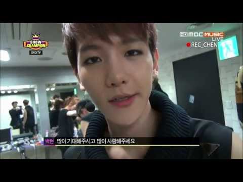 [FULL HD] 130619 MBC Show Champion - EXO TV (Baekhyun's Cut)
