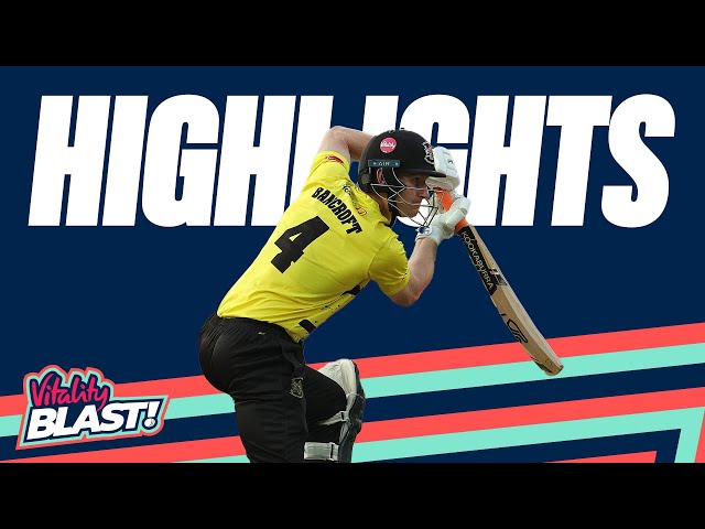 Bancroft Smashes 43 Off 35 | Birmingham v Gloucestershire – Highlights | Vitality Blast 2024