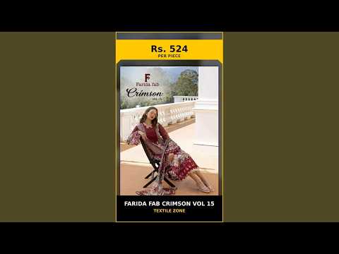 Farida Fab Crimson Vol 15 – product video thumbnail