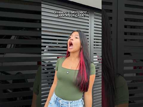 Quando o motoboy erra sua casa 😂