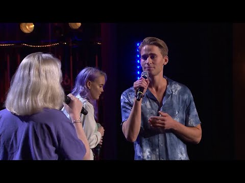 Gruppmoment: Izabella Swartz, Philip Nilsson, Ida Wickström, Gustav Zetterlund… - Idol Sverige (TV4)