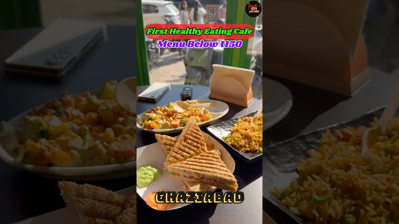 Ghaziabad ke iss cafe ka pura menu below ₹150 hai 😱🔥