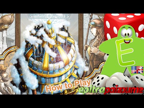 Steamopolis - How to Play Video (EN) by Epitrapaizoume