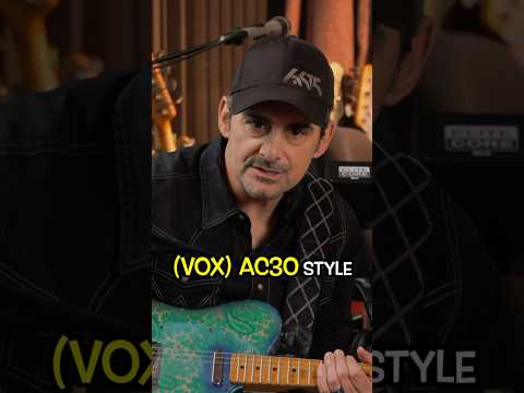 Brad Paisley on Vox Amps #guitar #guitarist #bradpaisley #shorts ￼