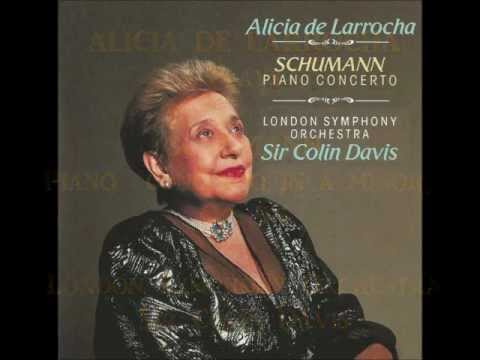 Alicia de Larrocha plays Schumann - Concerto in A minor, Op. 54