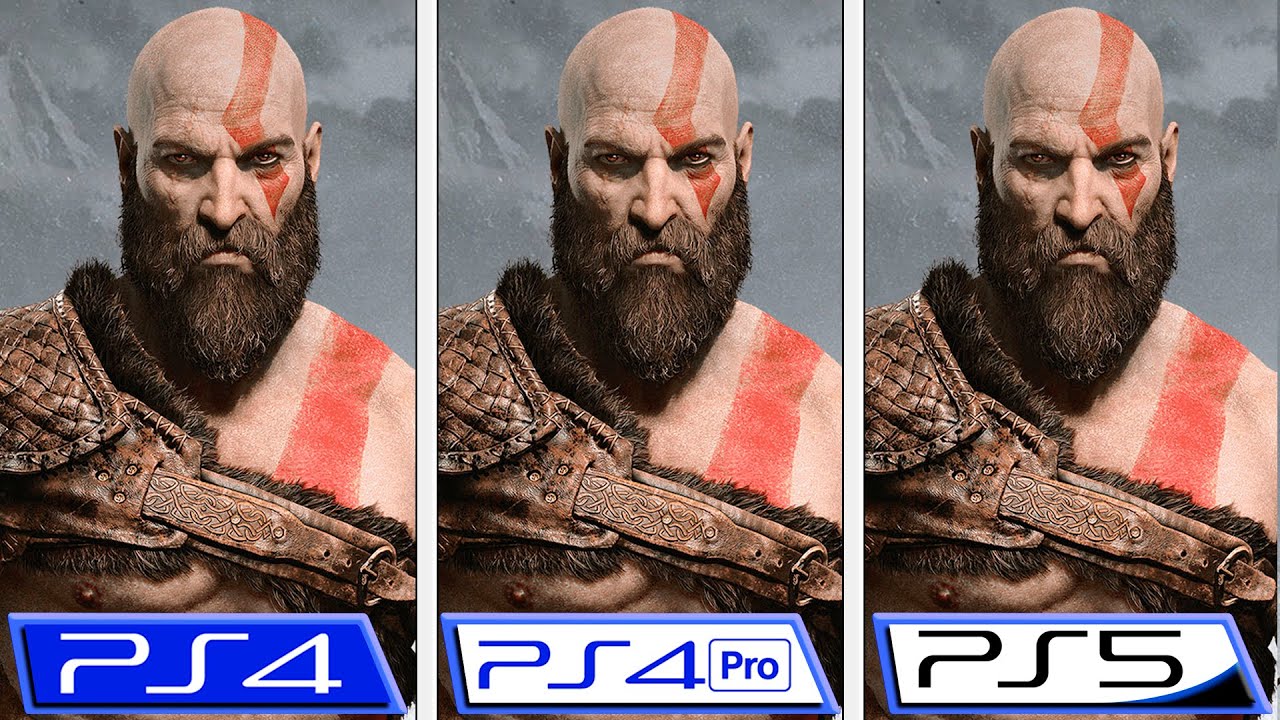 God of War | PS5 - PS4 - PS4 Pro | 1.35 NextGen Patch Comparison - YouTube