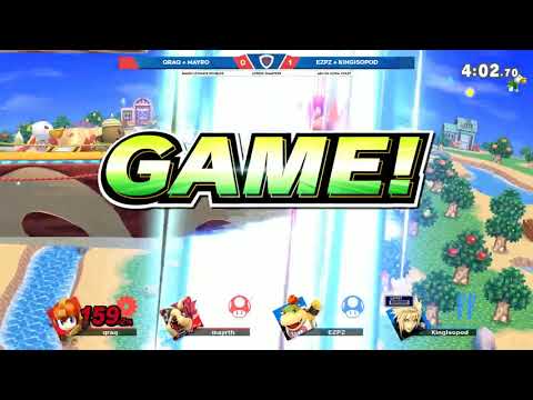 ABU 34: QraQ + Mayro vs. EZPZ + King Isopod- SSBU Doubles LQ