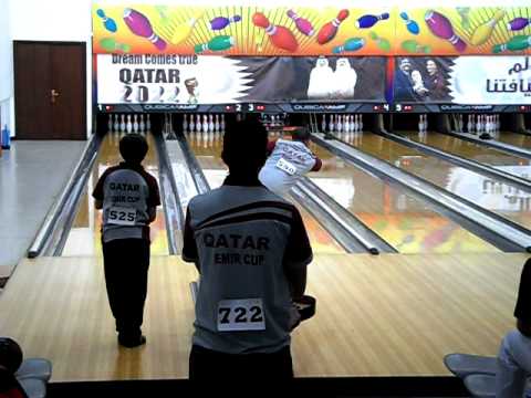 Sorin Furcoi at H.H. The Emir Cup 2011 bowling tournament