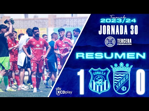Resumen del Coria CF 1-0 Xerez CD