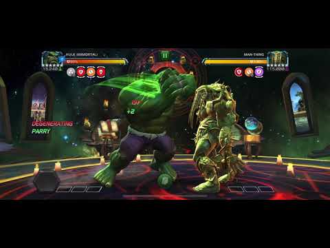MCOC- IHulk drops 7.2.4 Manthing boss in less than a min 842k HP’s 💪