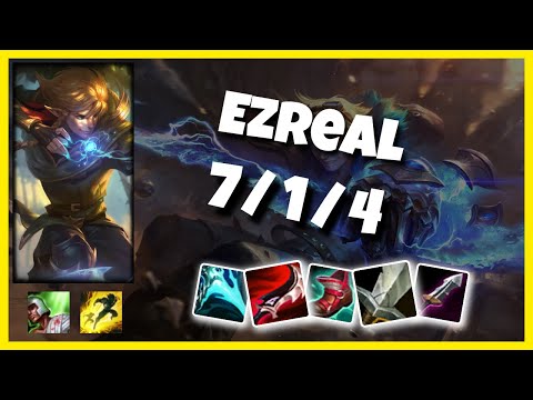 Ezreal KOREAN Challenger BOT (7/1/4) - v11.3