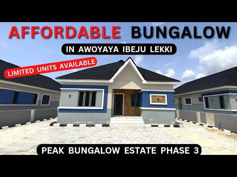 3 bedroom Bungalow For Sale Behind Mayfair Gardens Awoyaya Ajah Lagos