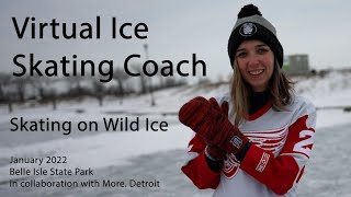 Skating on Belle Isle