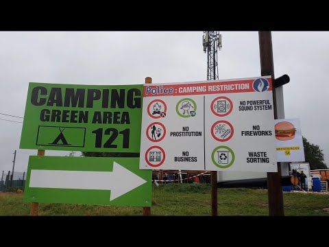 F1 Spa Francorchamps 2023 • Rainy Thursday • Camping Green Area • #BelgianGP