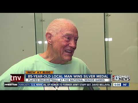 85-year-old wins silver medal at National Senior Games