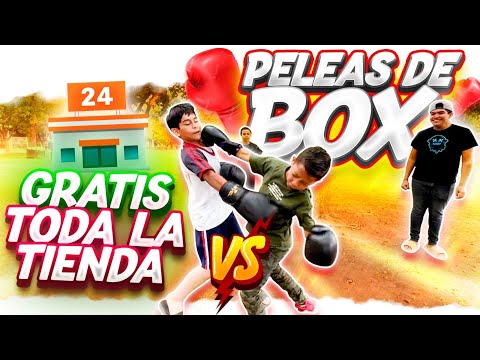 SE PUSIERON LOS GUANTES LOS SOÑADORES OTRA VEZ Y 30 SEG. EN LA TIENDA GRATIS 🥊💸🤑/ Grillo La Duda