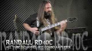 Randall Amplifiers Diavlo RD40C & Washburn Parallaxe - Metal