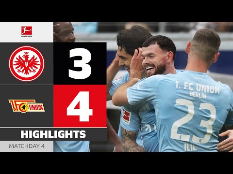 Estadísticas Eintracht Frankfurt vs Union Berlin, Bundesliga Jornada 4